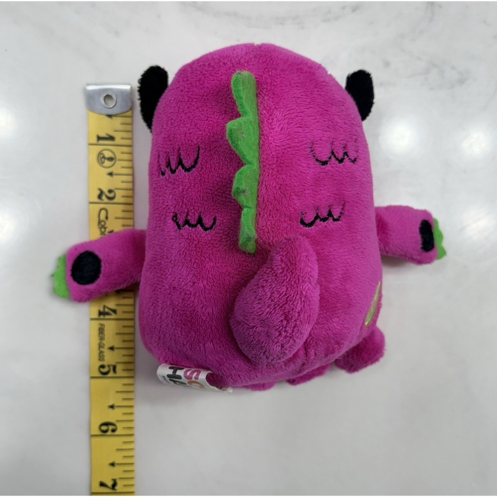 Toynami So So Happy Taco Deluxe Plush Pink 5" Small Beanie Stuffed‎ Animal Mini - Picture 5 of 7